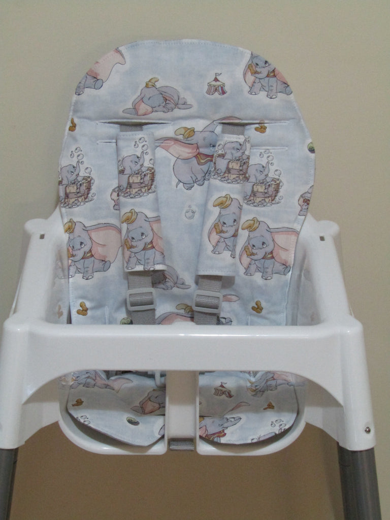 Small size universal high chair liner set-Baby elephant