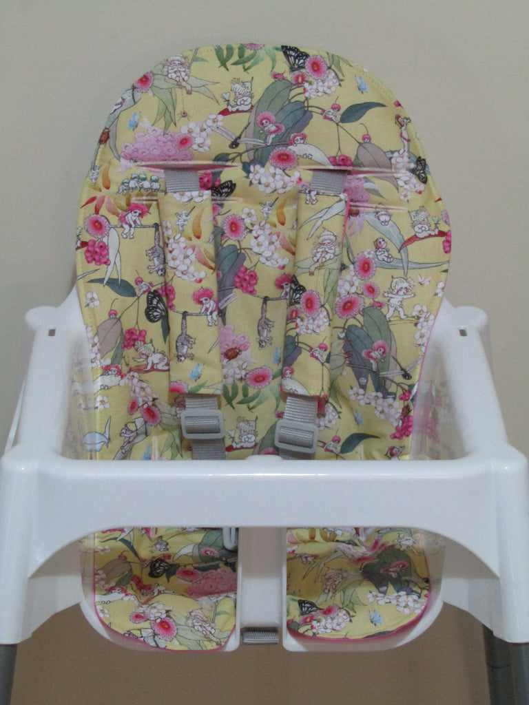 Small size universal high chair liner set-Australian babies,berries