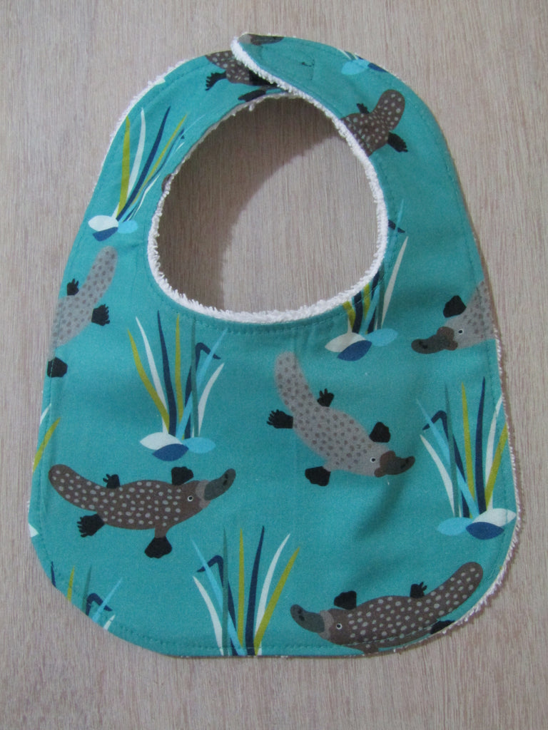 Flat baby bib-Australian platypus