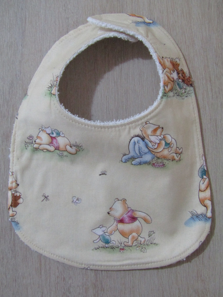 Flat baby bib-Bear classic