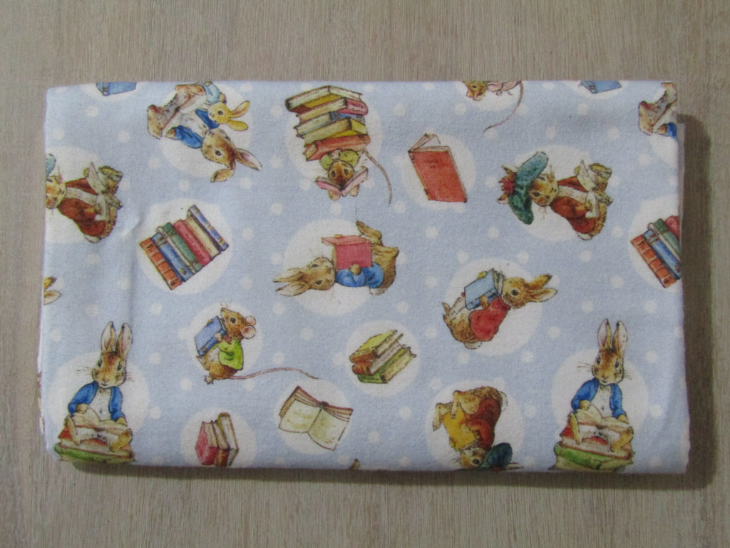 Flannelette baby wrap,blanket-Reading rabbit