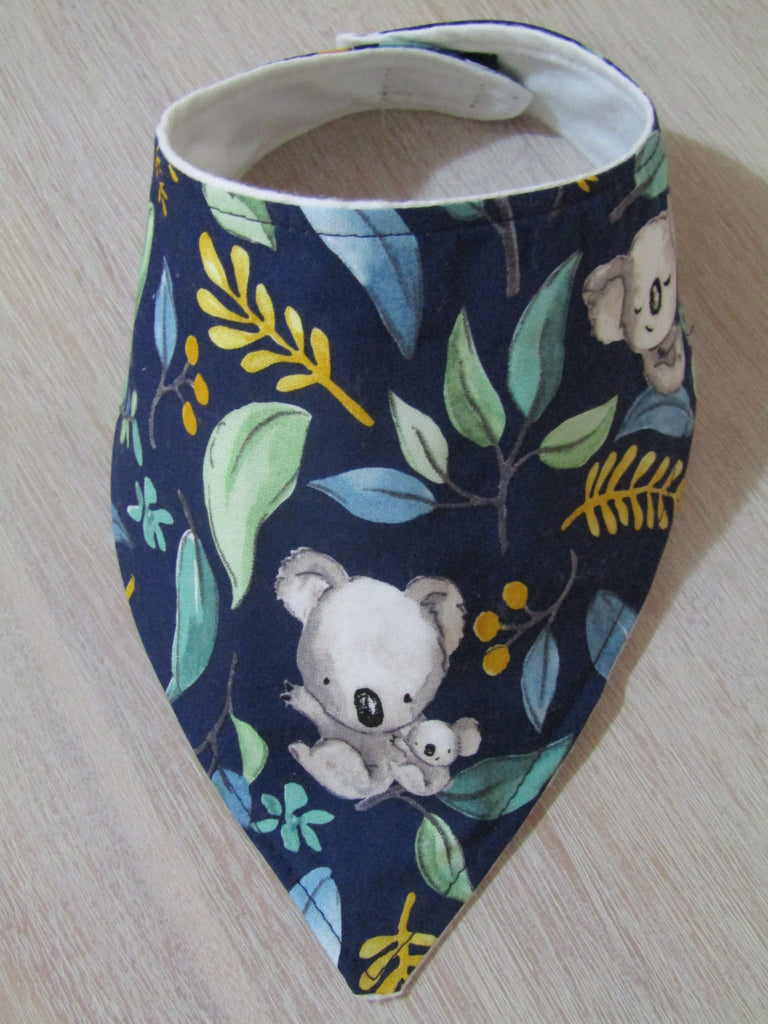 Bandana bib-Blue koala