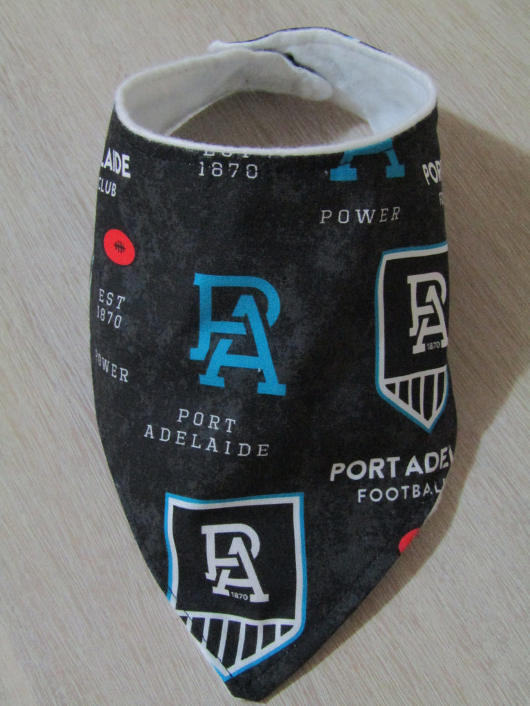 Bandana bib-AFL Port Adelaide