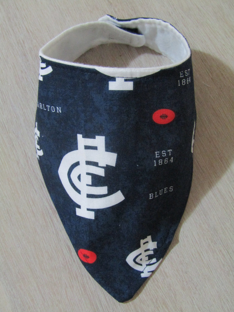 Bandana bib-AFL Carlton blues