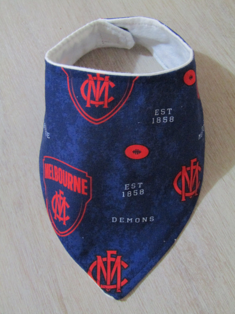 Bandana bib-AFL Melbourne Demons