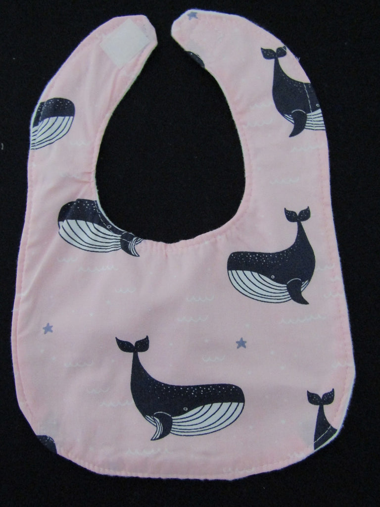 Flat bib-Blue whale,pink