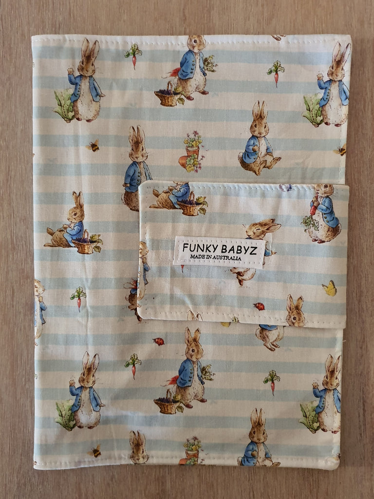 Nappy wallet-Peter rabbit,stripes