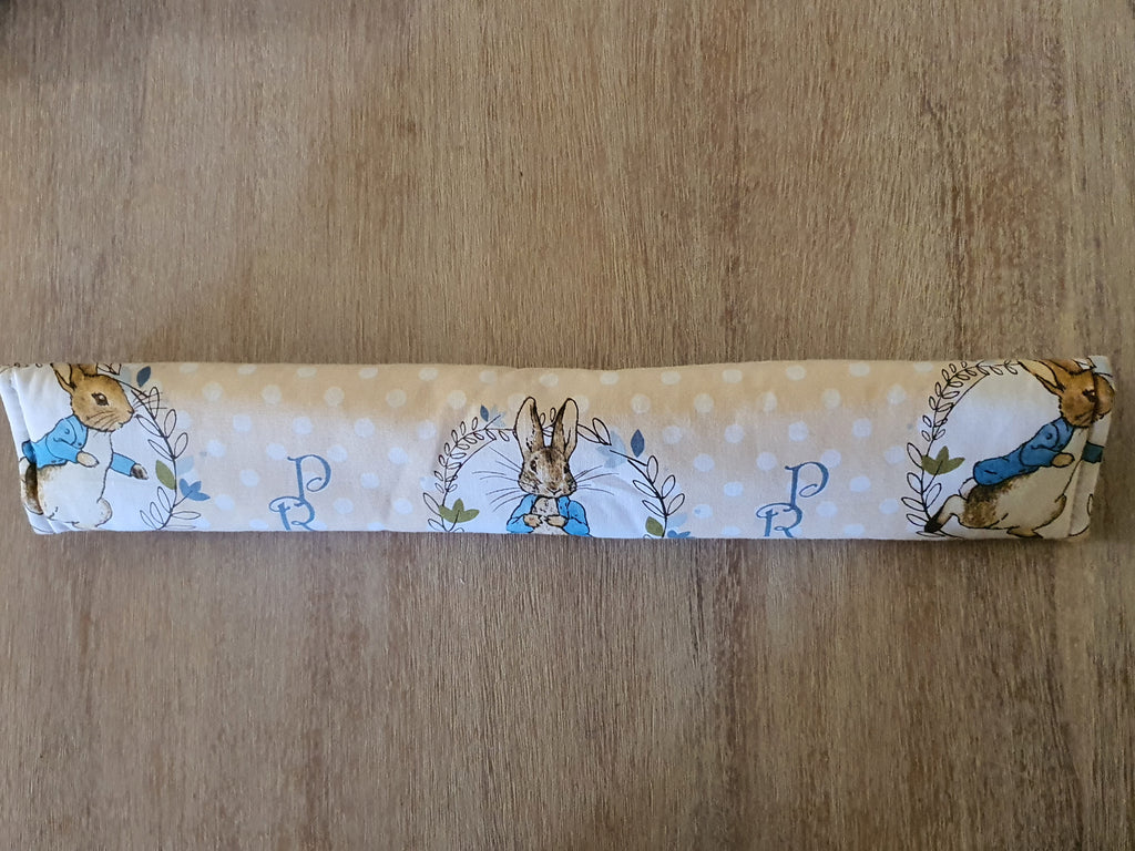 Pram belly bar cover-Peter rabbit,spots