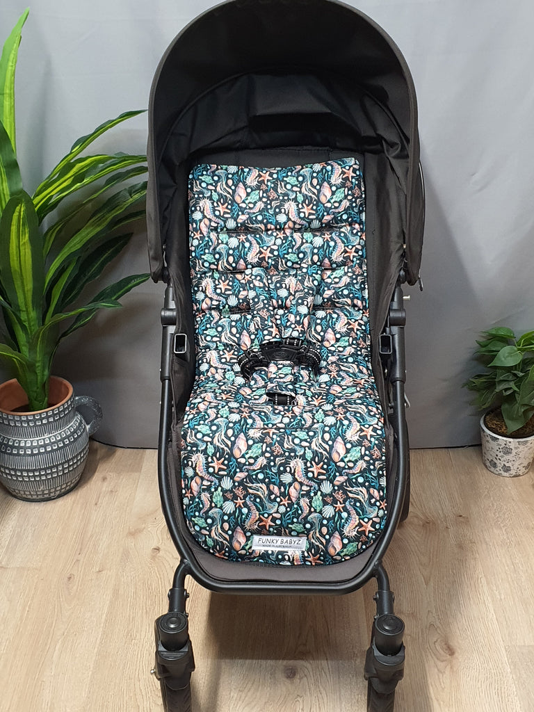 Pram/stroller seat liner-Seahorse world