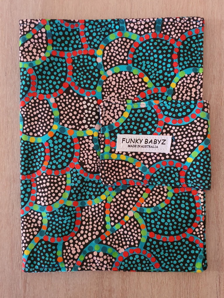 Nappy wallet- Indigenous artwork