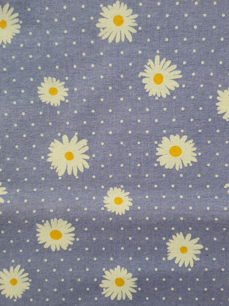 Flannelette baby wrap,blanket-Daisy,lavender polka dot