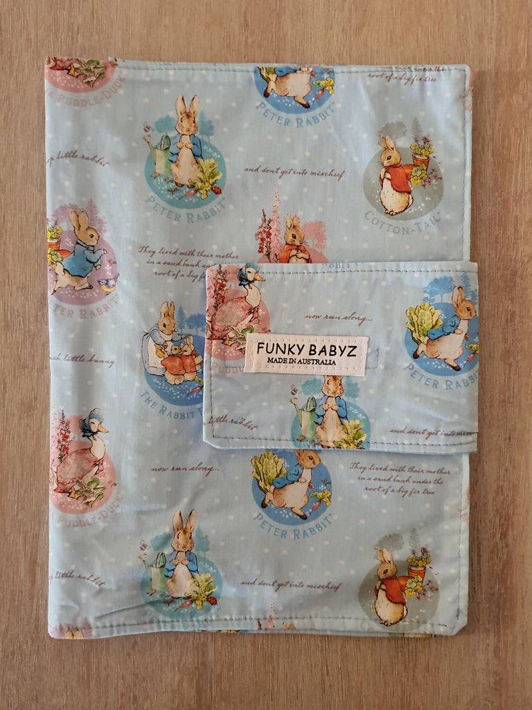 Nappy wallet-Peter rabbit,blue