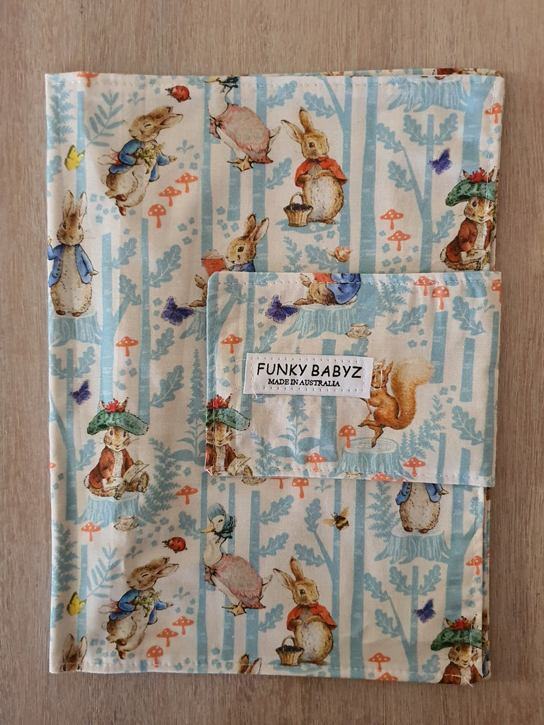 Nappy wallet-Peter rabbit,woodlands