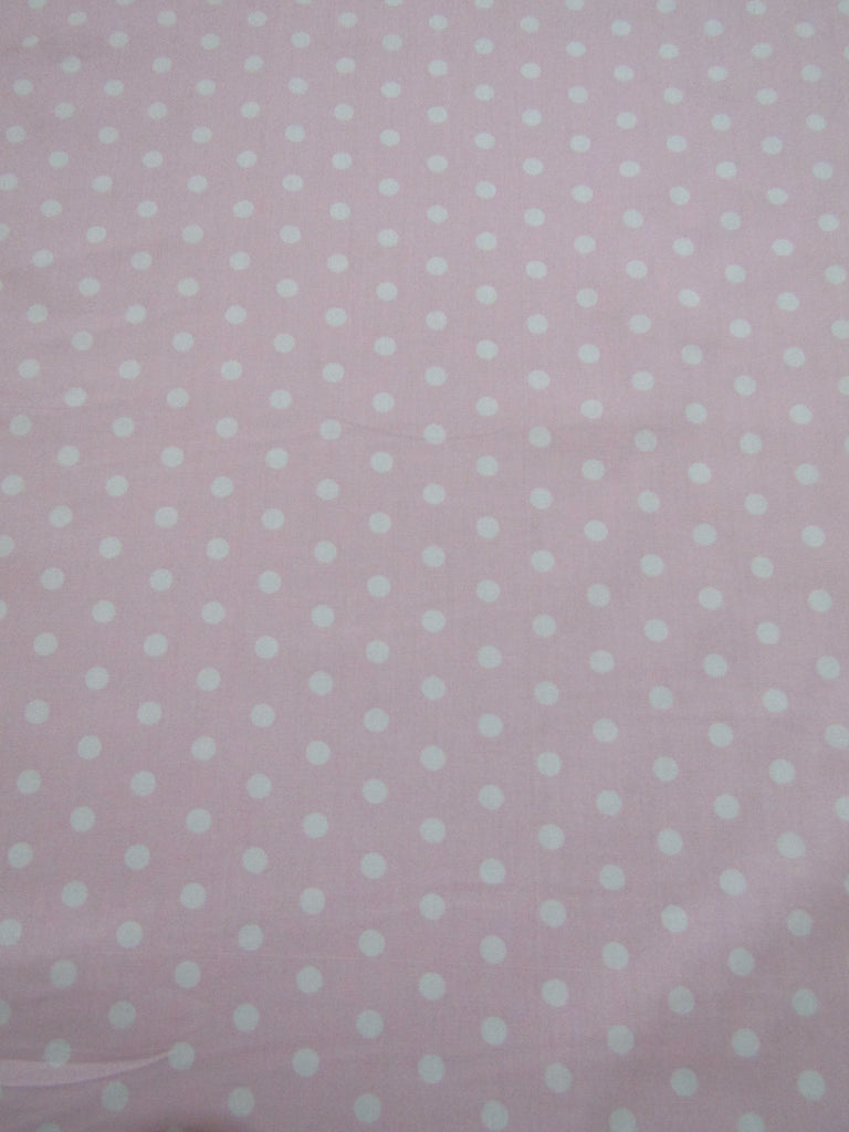 Pram belly bar cover-Pink polka dot