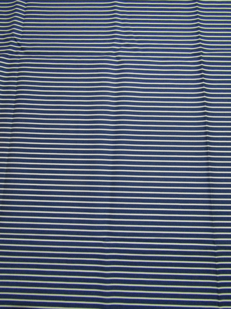 Pram liner set universal,100% cotton-Stripes,navy blue