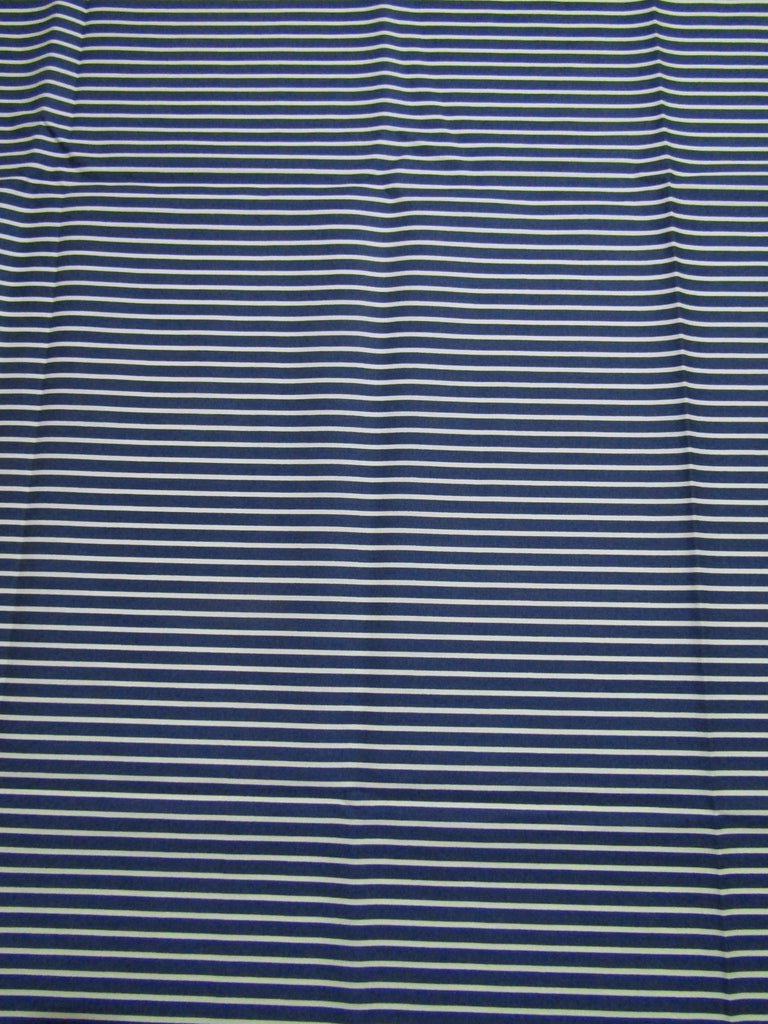 Pram belly bar cover-Stripes,navy blue