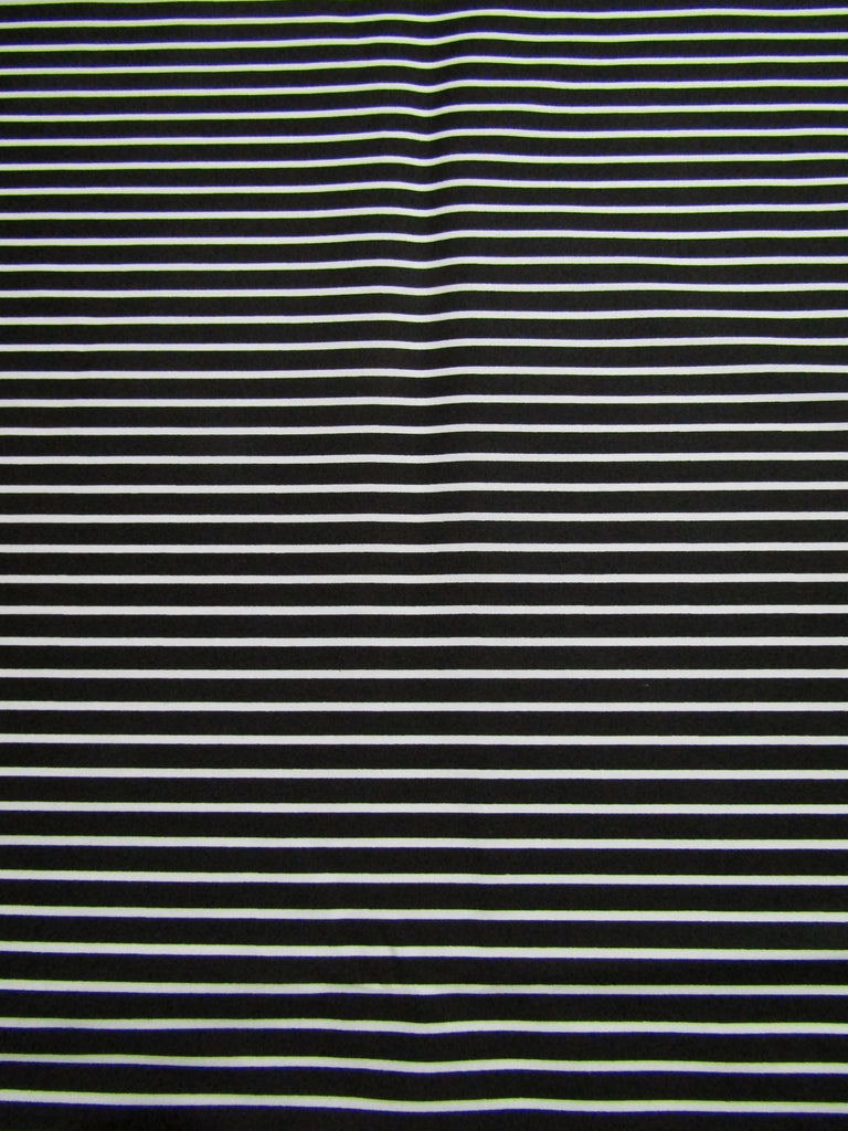 Pram liner set universal,100% cotton-Stripes,black