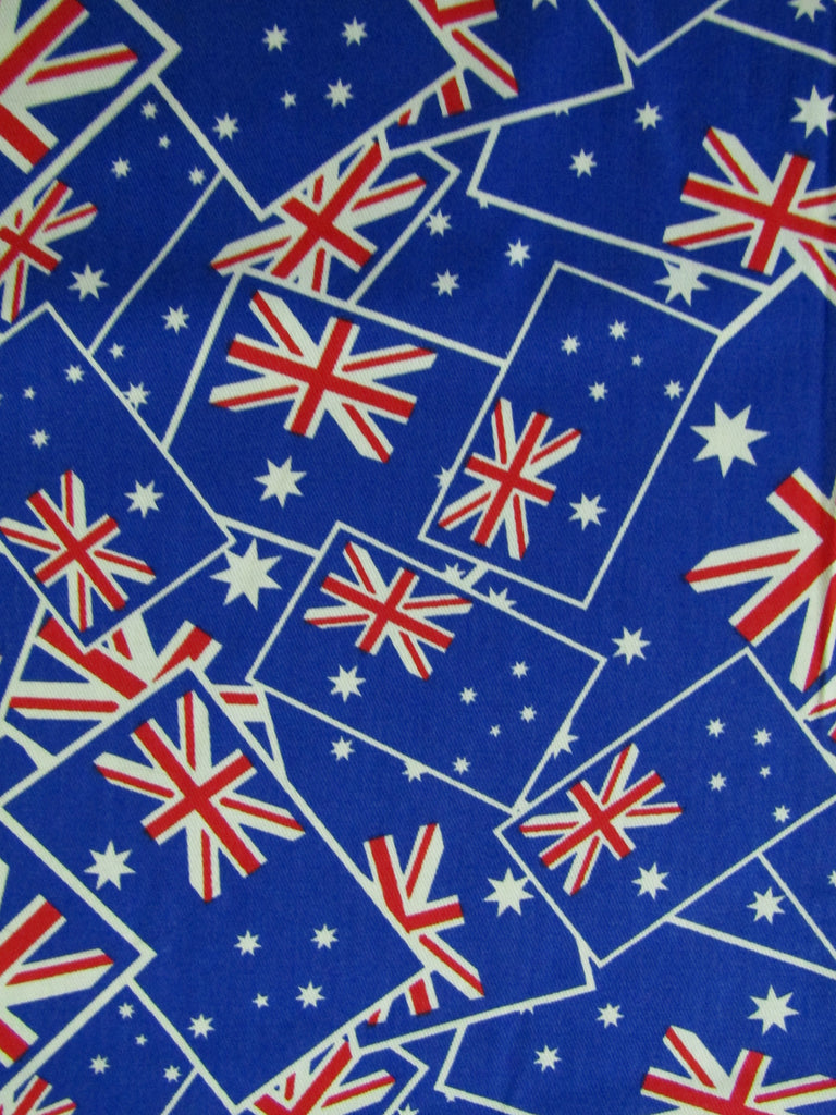 Pram liner set universal,100% cotton-Australian flags