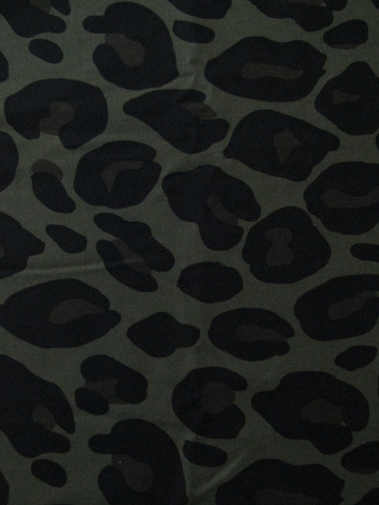 Pram belly bar cover-Big leopard spots