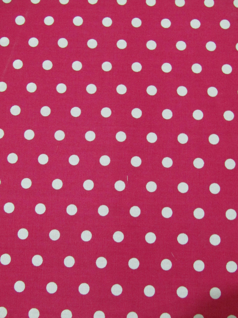 Shopping trolley seat liner-Hot pink polka dot