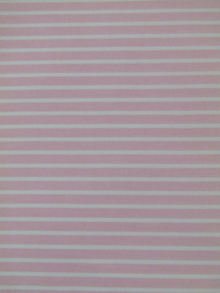 Pram liner set universal,100% cotton-Pink stripes