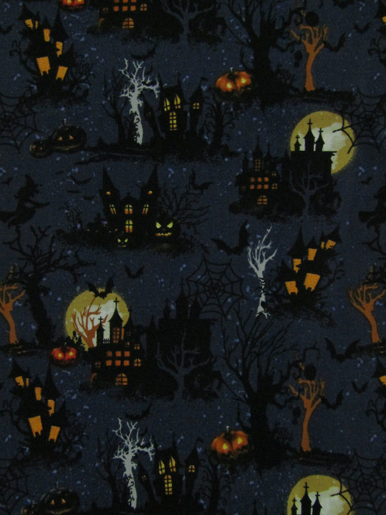 Pram bassinet liner-Spooky haunted houses