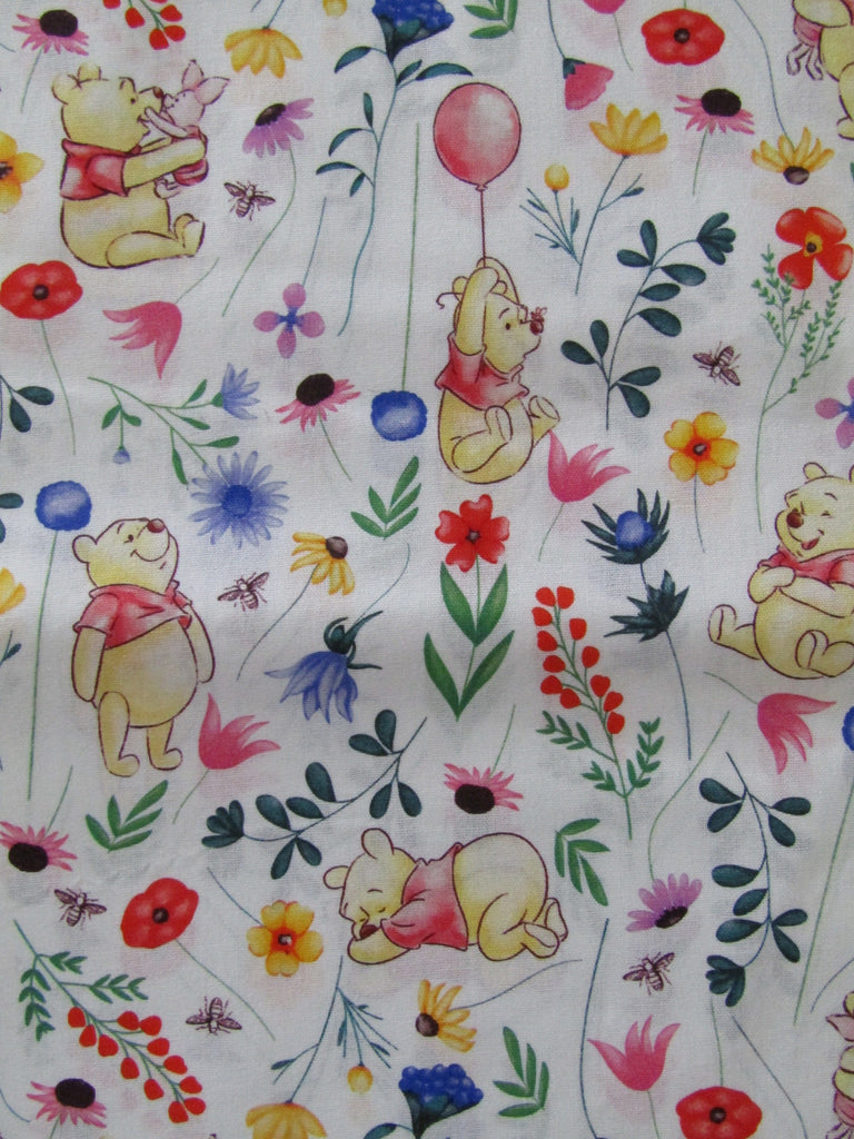 Pram belly bar cover-Winnie the pooh,floral