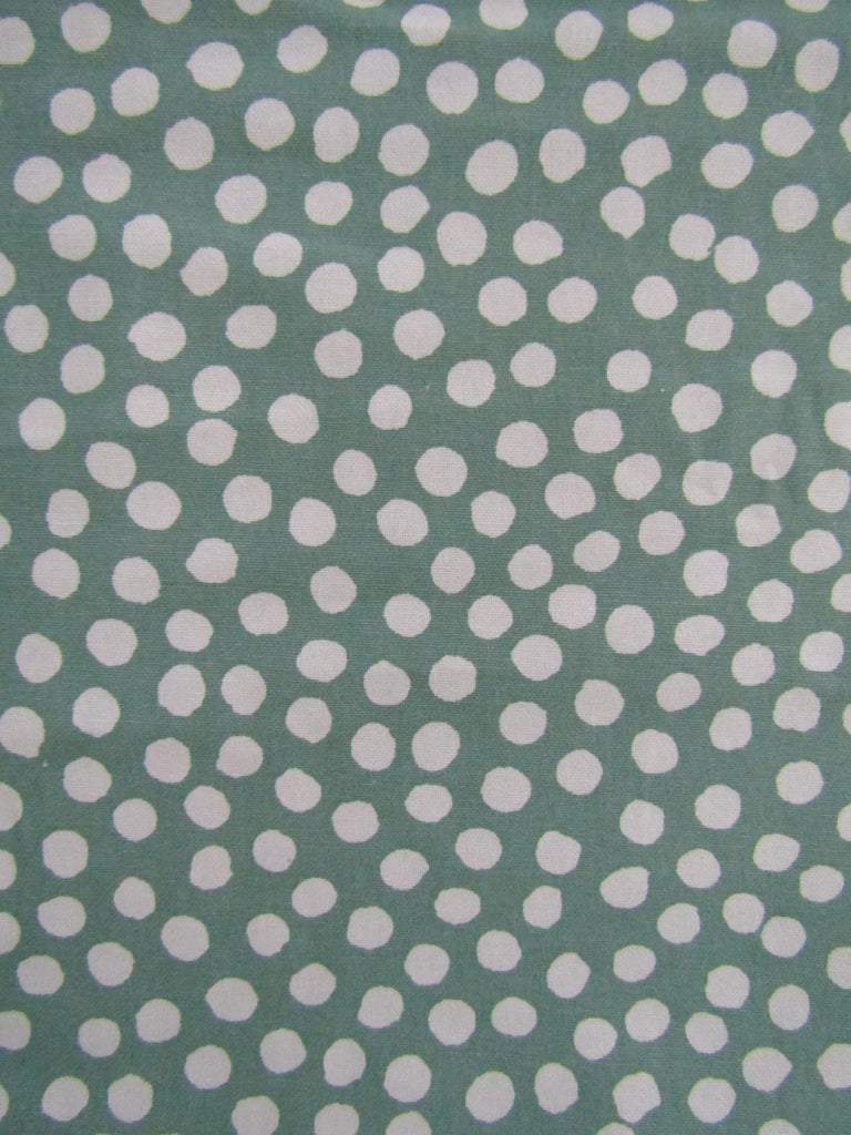 Pram belly bar cover-Dots,spearmint