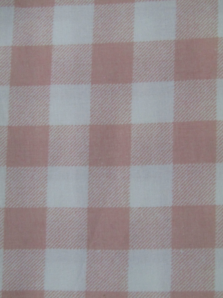 Pram liner set universal,100% cotton-Pastel gingham,pink