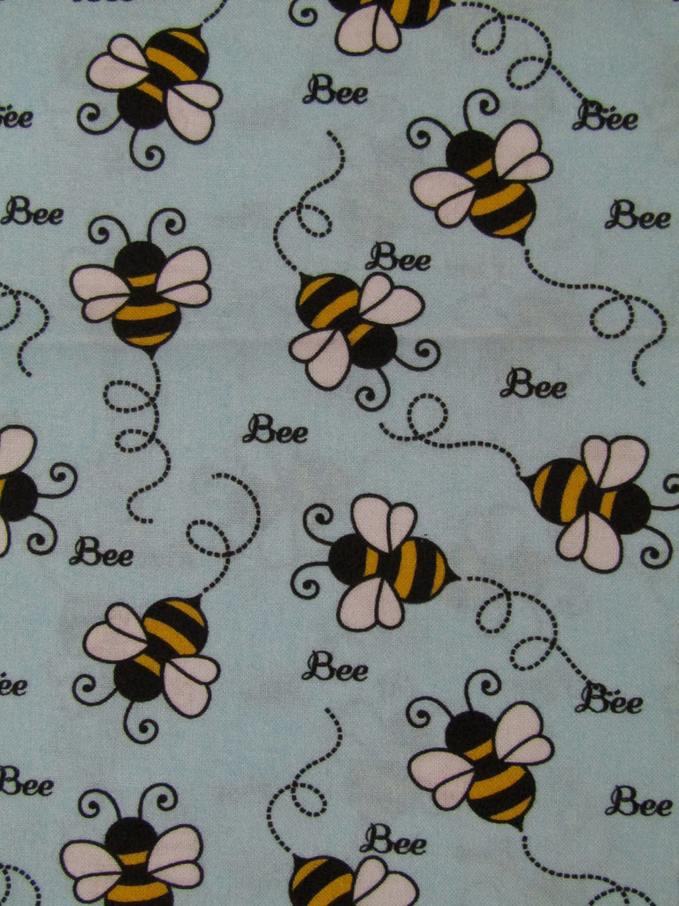 Seat belt covers-Bumble bee,blue