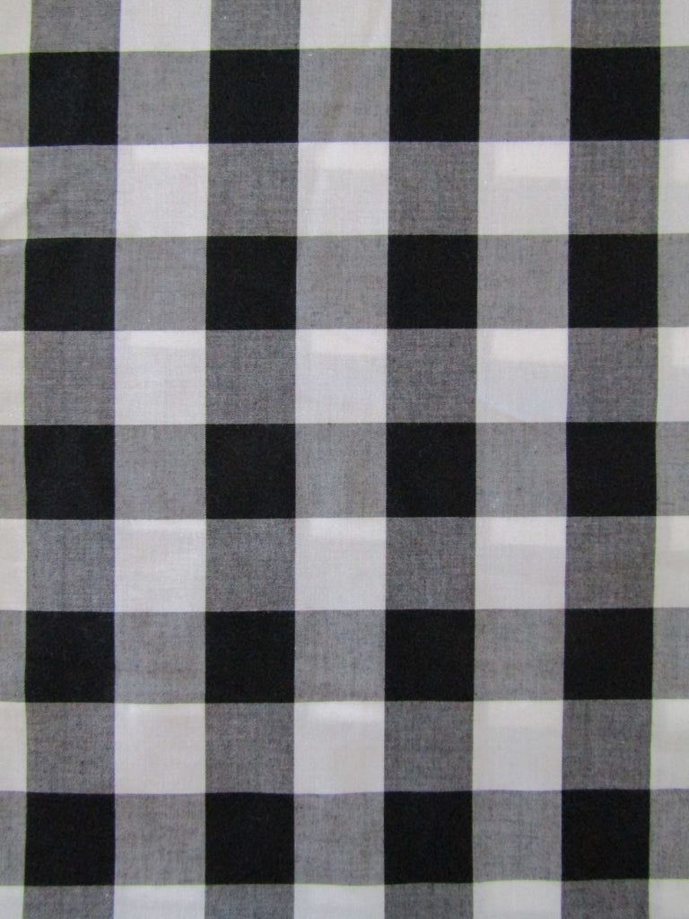 Pram liner set universal,100% cotton-Black gingham,large squares