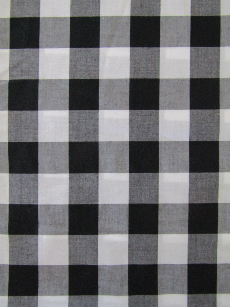 Pram bassinet liner-Black gingham,large squares