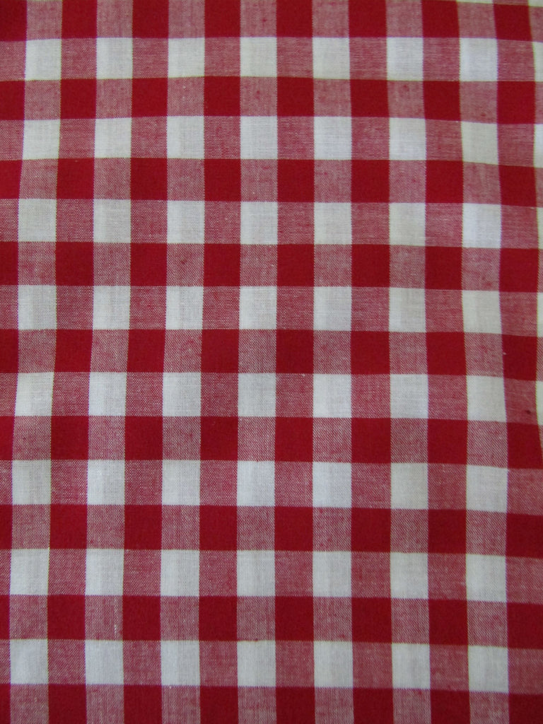 Pram liner set universal,100% cotton-Red gingham