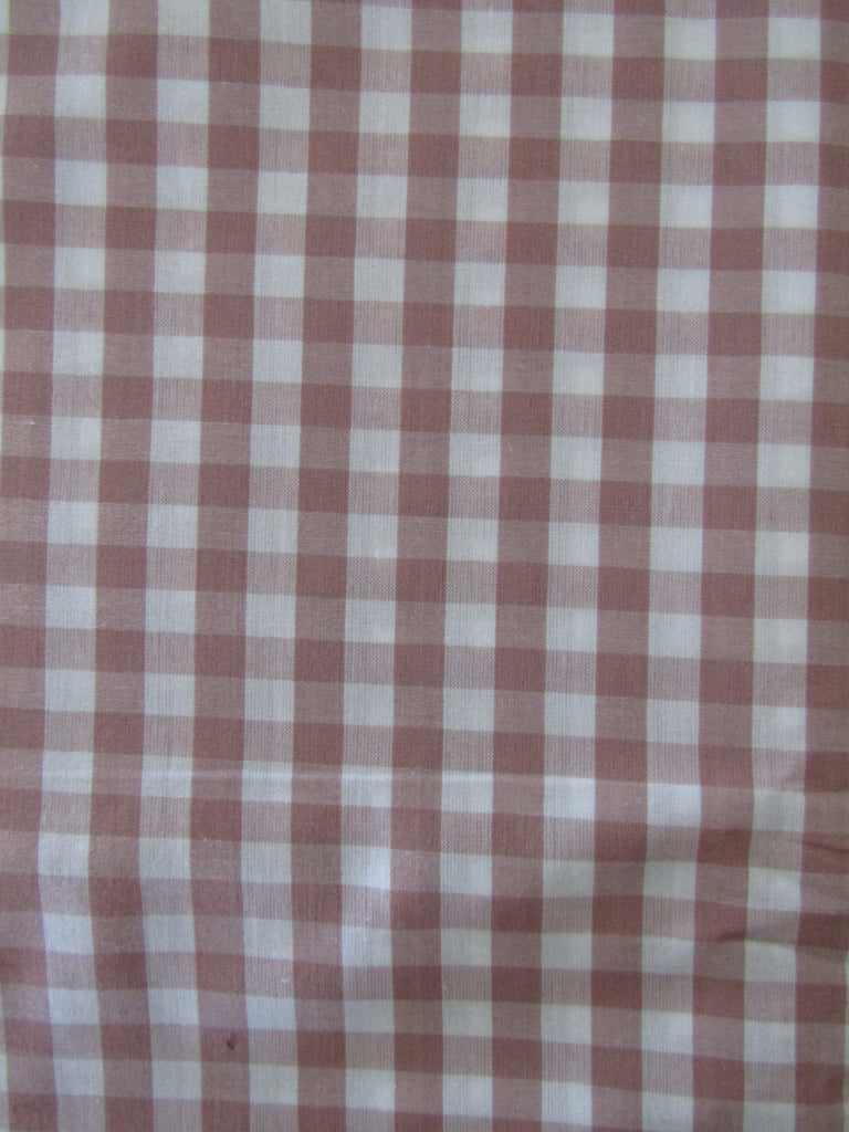 Pram bassinet liner-Dusty rose gingham