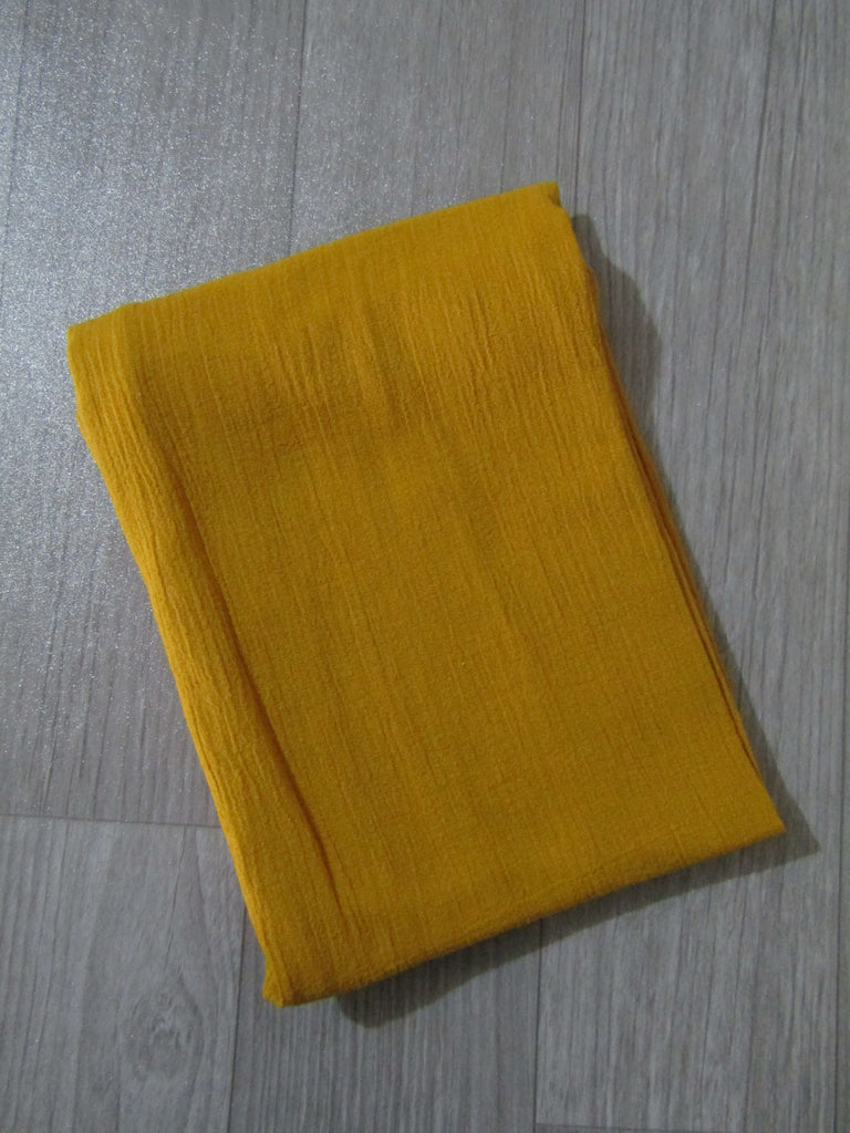 Cheesecloth pram sunshade wrap-Mustard