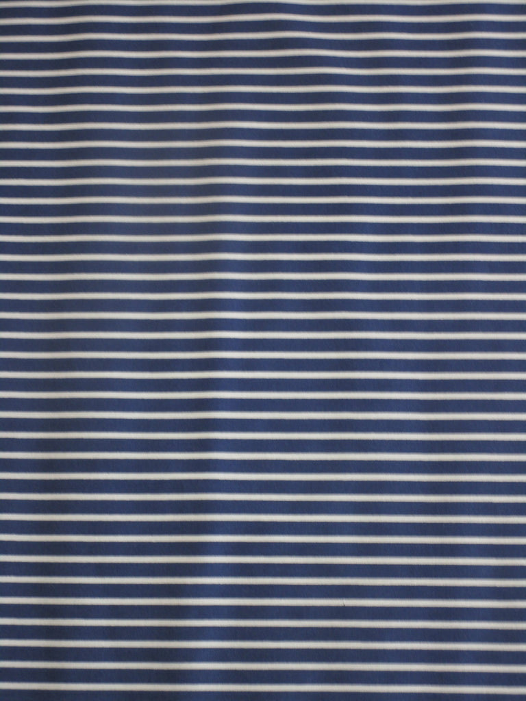 Pram bassinet liner-Stripes,navy blue.