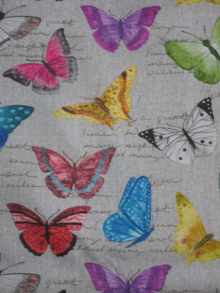 Shopping trolley capsule liner-Coloured butterflies